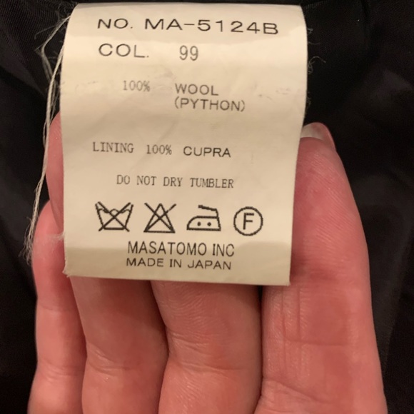 vintage MASATOMO Snake skin Sports Coat - Picture 7 of 7